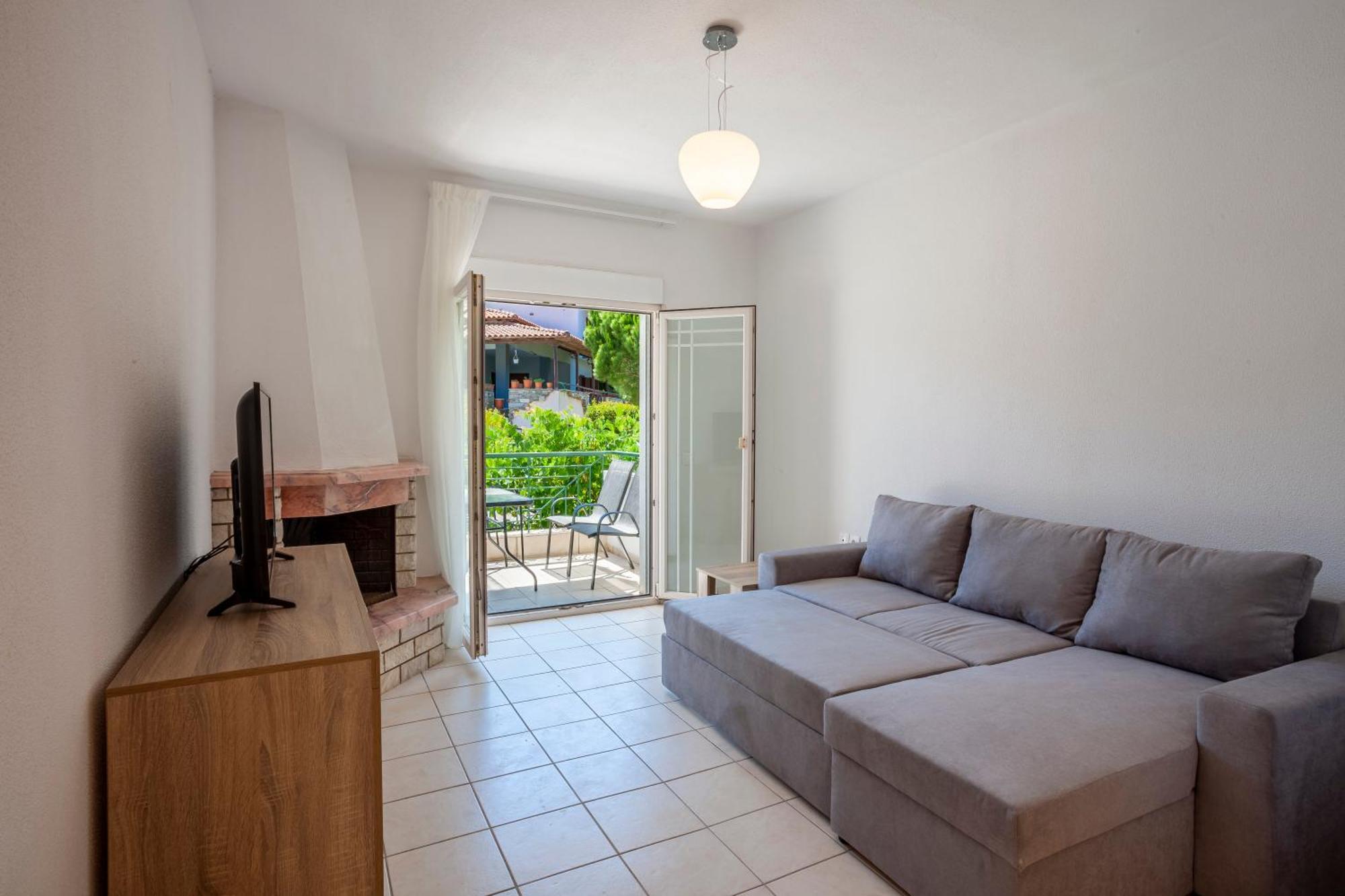 Aris Luxury Apartments Pefkochori Eksteriør bilde