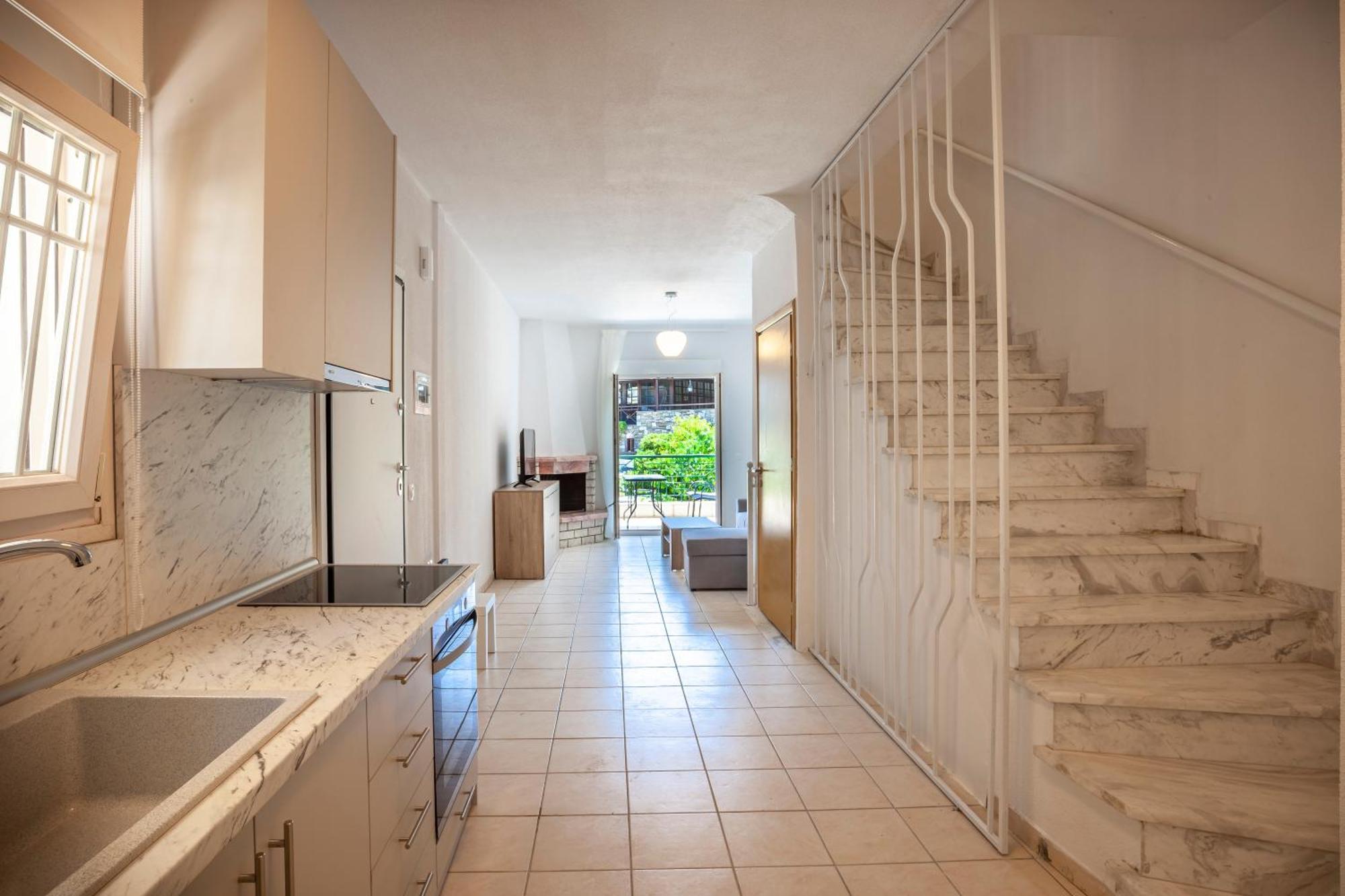Aris Luxury Apartments Pefkochori Eksteriør bilde