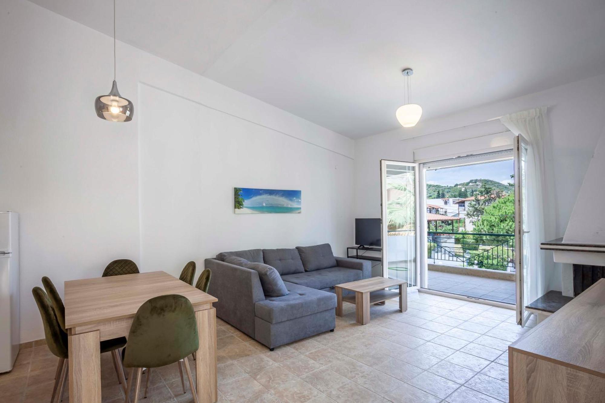 Aris Luxury Apartments Pefkochori Eksteriør bilde
