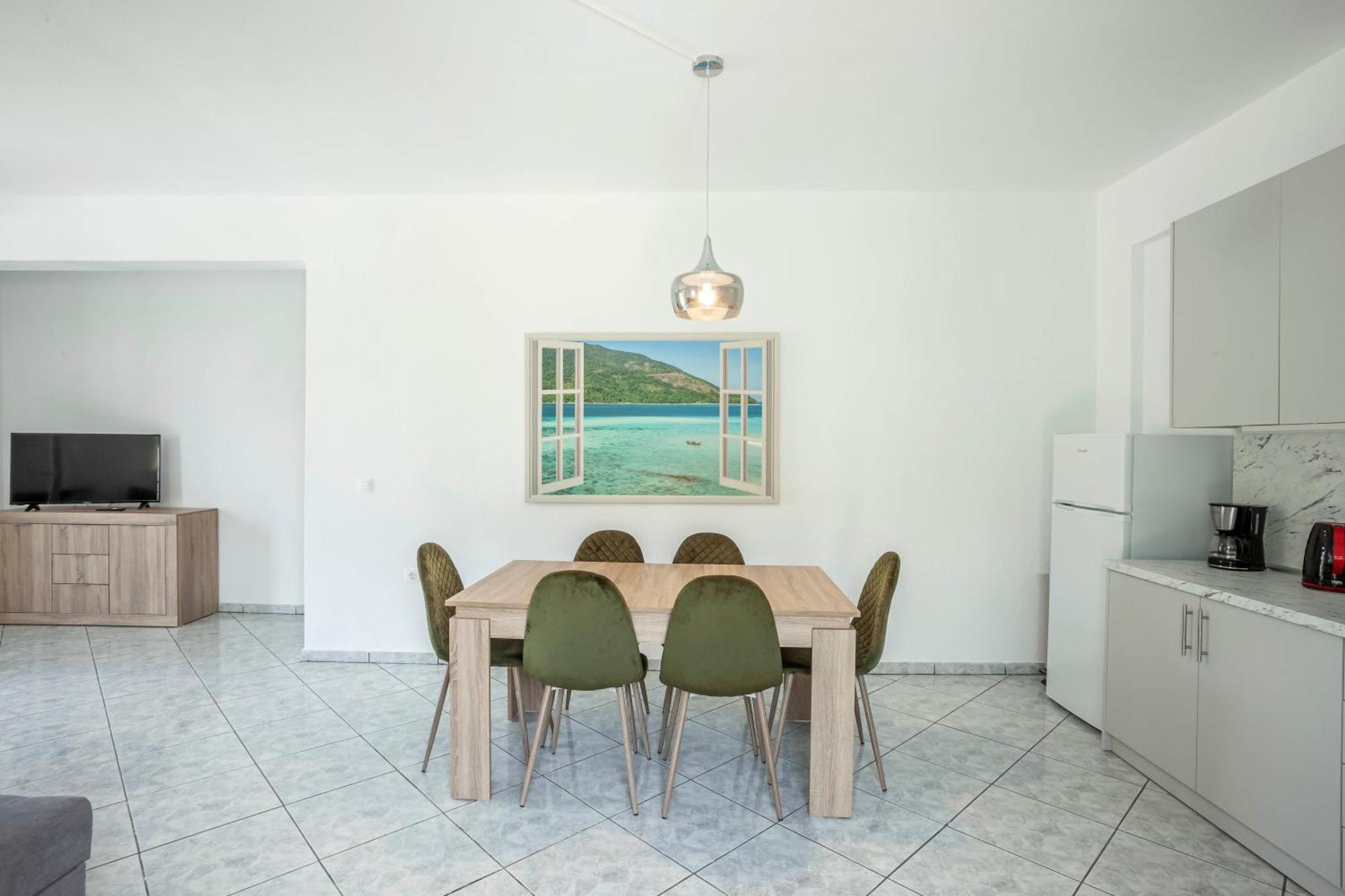 Aris Luxury Apartments Pefkochori Eksteriør bilde